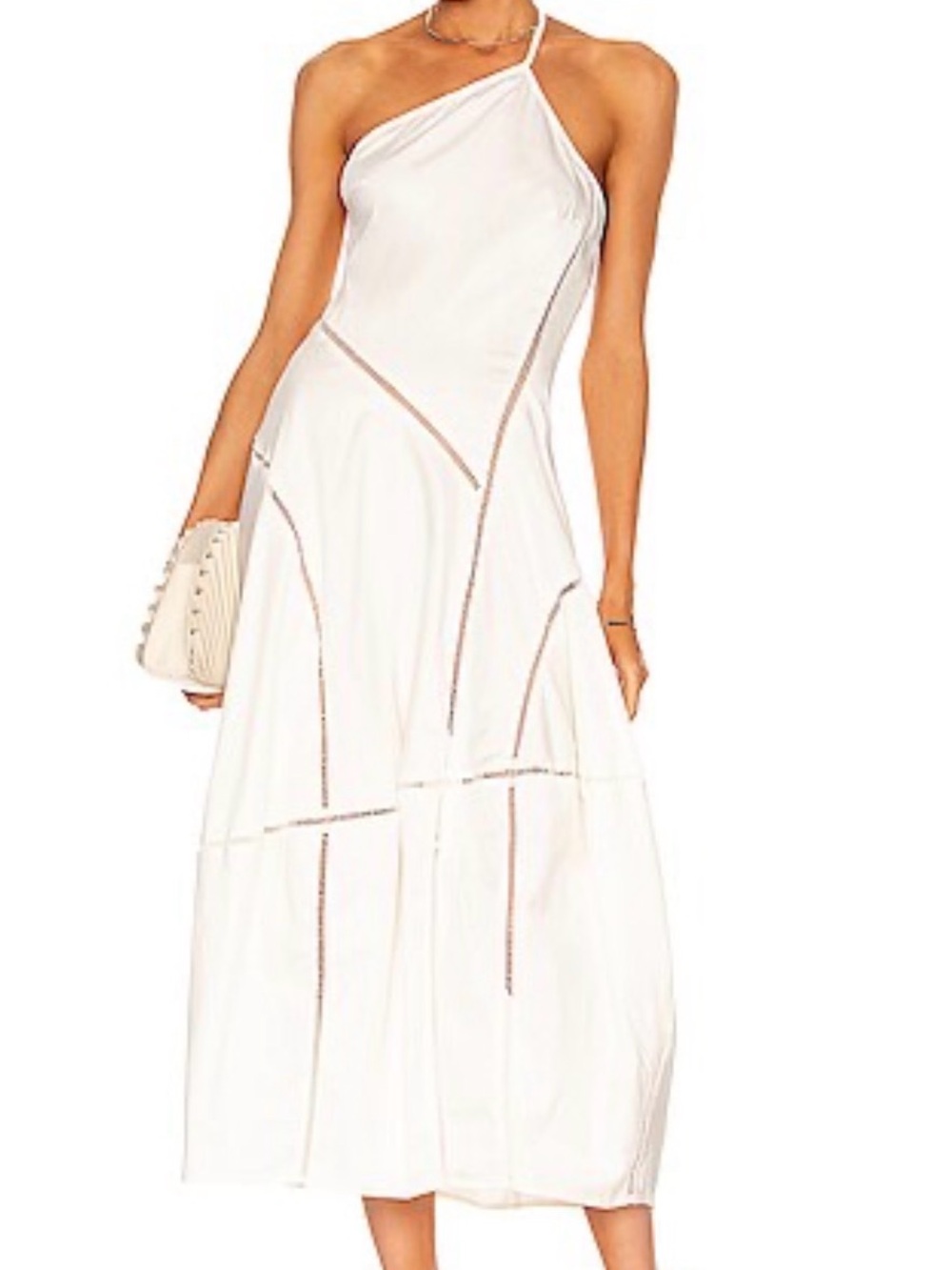 NWT Cult Gaia lime sabra rare barrel dress L $598 - Picture 7 of 9